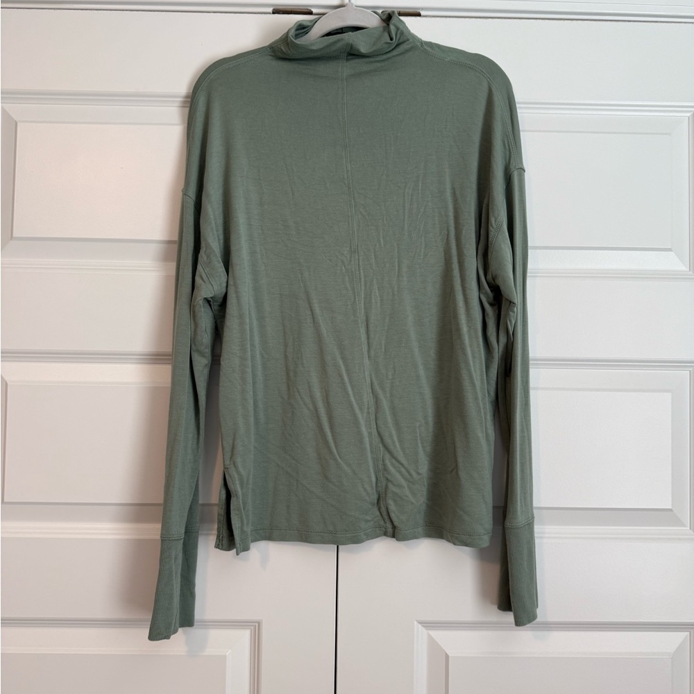 Cynthia Rowley Sage Long Sleeve Top